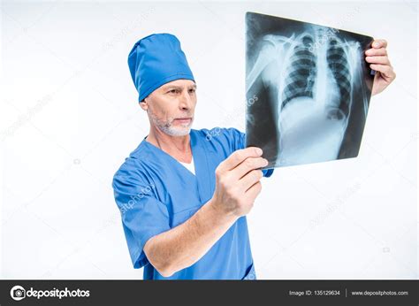 Doctor With X Ray Image — Stock Photo © Igortishenko 135129634