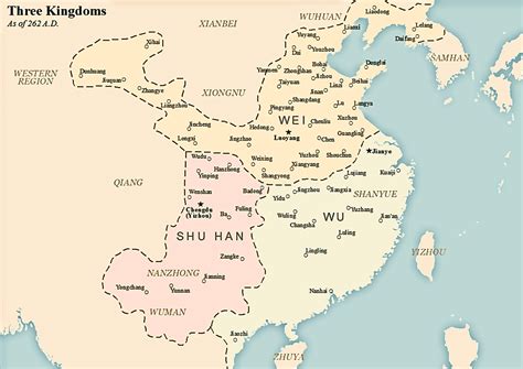 A Brief History Of China Three Kingdoms Period