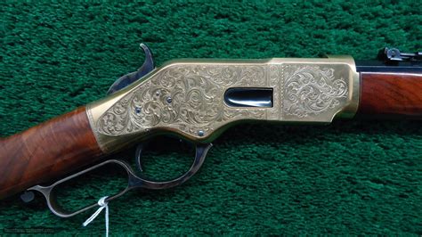 Deluxe Engraved Uberti 1866 Rifle