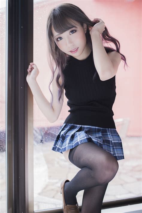 gravure asian 2k women women indoors cosplay japanese women fleia stockings black