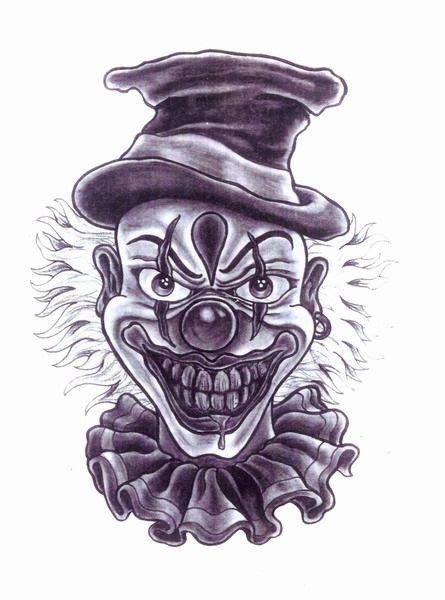 Pin By Adriano Arnöld On Clown Clown Tattoo Evil Clown Tattoos