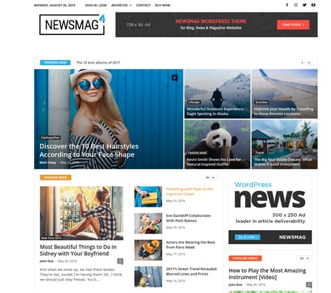 Best Selling News Website Templates To Make Your Website Look Unique