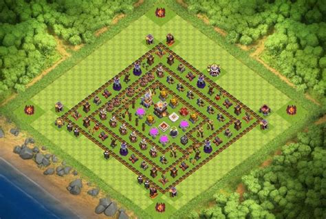 Coc Map Maps Clash Of Clan Swhshish