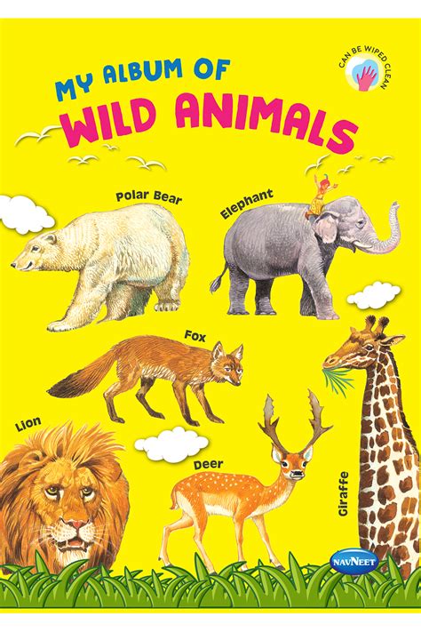 My Album Of Wild Animals Navneet Education Limited