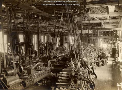 Item 8072 Machine Shop Portland Co Ca 1890 Vintage Maine Images