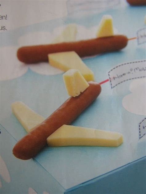 Cheese And Sausage Airplanes Kids Meals Baby Food Recipes Food Humor