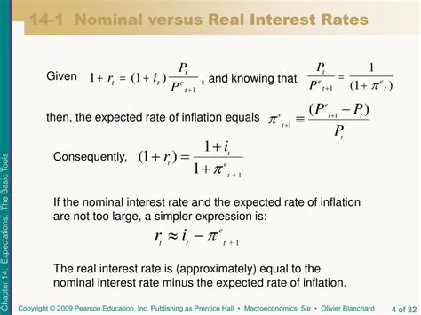 Ppt 14 1 Nominal Versus Real Interest Rates Powerpoint Presentation