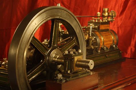 Exceptional Victorian Model Horizontal Live Steam Engine C1900 Sold