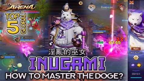 Top 5 Global Inugami — Pro Build And Gameplay Onmyoji Arena Youtube