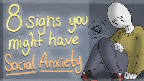8 Signs You Might Have Social Anxiety Youtube