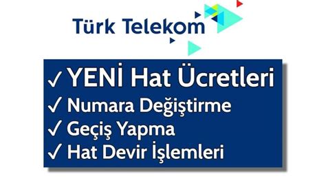 T Rk Telekom Hat Fiyatlar Yen Fatural Faturas Z