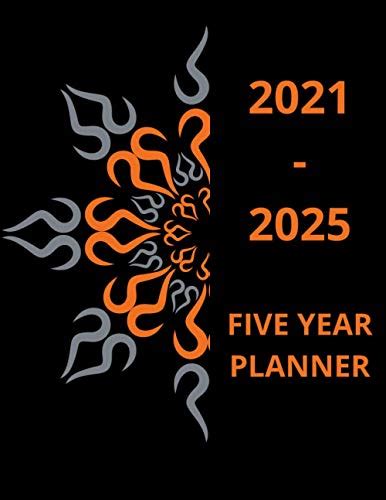 2021 2025 Five Year Planner 5 Year Monthly Planner 60 Month Pocket