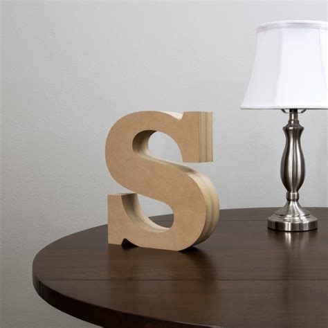 Standing Wood Letters Shelf Letters