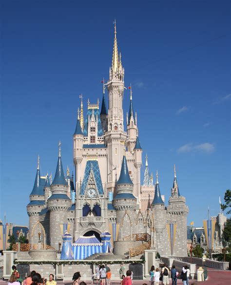 Filecinderella Castle At Magic Kingdom Walt Disney World Resort In