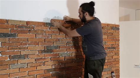 Project Brick Wall A Diy Interior Design Project Youtube