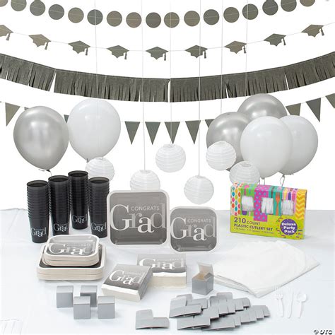 Ultimate Elevated Graduation Party Kit For 50 Oriental Trading