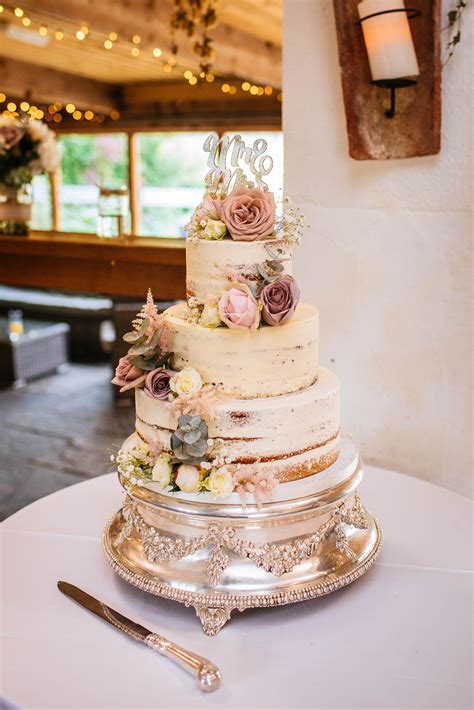 Best Looking For Dusty Pink And Rose Gold Wedding Cake
