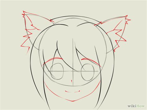 How To Draw An Anime Cat Girl 9 Steps With Pictures Wikihow Clip
