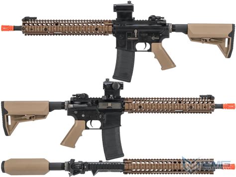 Emg Custom Built Colt Licensed M4 Sopmod Block 2 Airsoft Aeg Rifle With Daniel Defense Rail