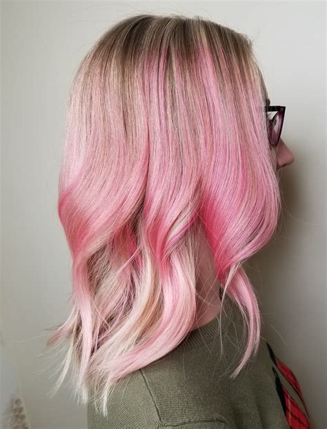 Bubblegum Pink By Sheil At Monroeville Hair Styles Long Hair Styles Hair Inspo