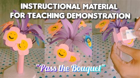 Instructional Material For Teaching Demonstration Pre And Final Demo