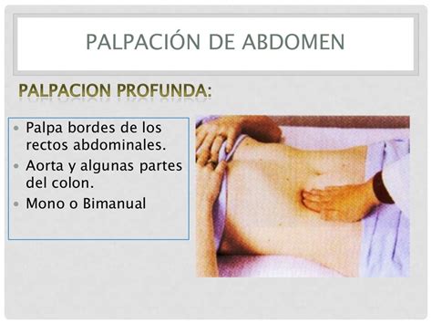 Palpación Del Abdomen