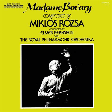 Miklós Rózsa Madame Bovary Original Motion Picture Score Lp The