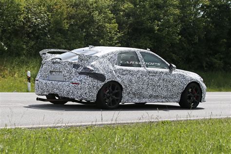 All New 2022 Honda Civic Type R Makes Spy Debut With Softer Lines