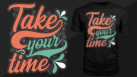 How To Create Typography T Shirt Design Youtube