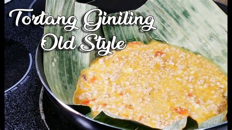 Tortang Giniling Na Baboy Old Style Youtube