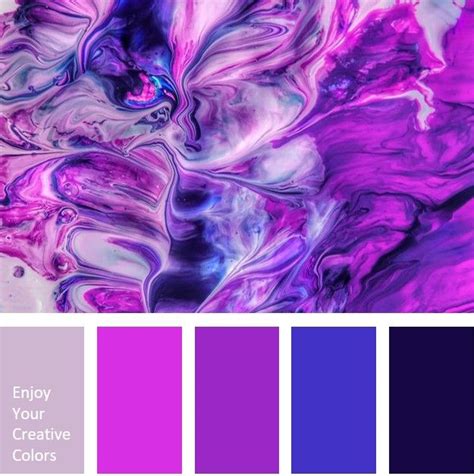 Color Palette 0173 Million Shade Purple Palette Purple Color