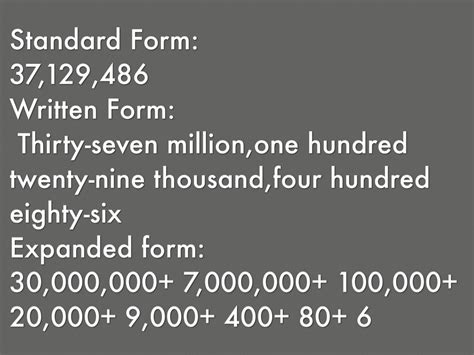 One Million Two Hundred Thousand In Numbers : Write the number in word ...