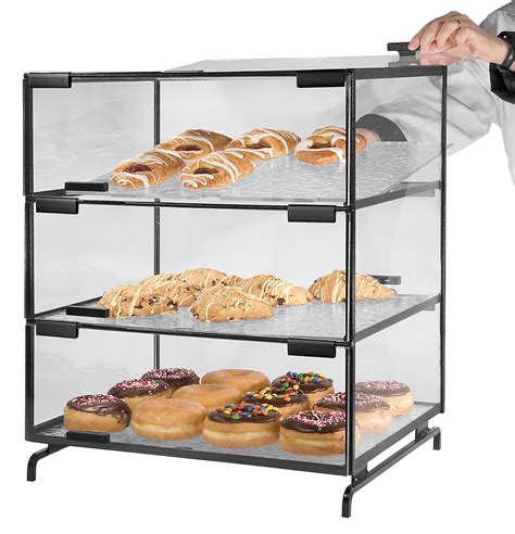 Wire Case With 3 Trays Pastry Display Bakery Display Case Bakery