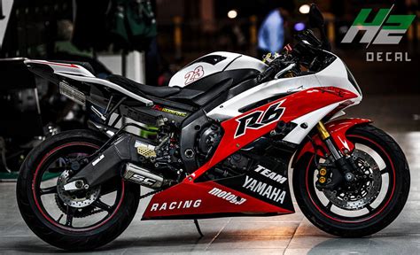 Yamaha Yzf R6 Stickers Kit 002