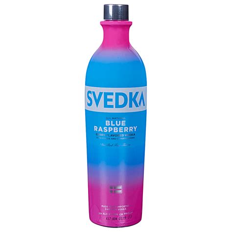 Svedka Blue Raspberry Vodka 750 Ml Applejack