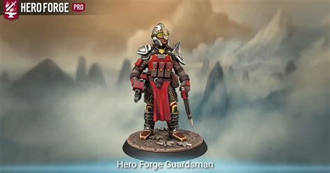 Hero Forge Guardsman Made With Hero Forge