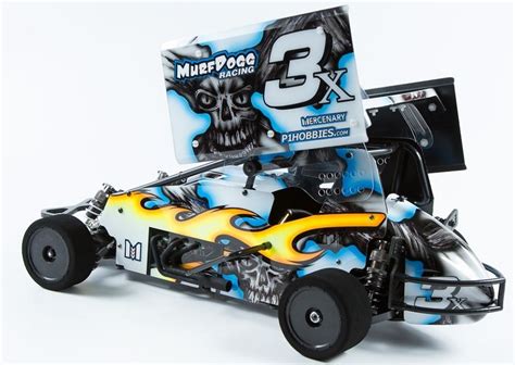 All cars (bodies and chassis) are new and unused! Murfdogg Demon X 1/10 2wd Electric Sprint Car Chassis Kit ...