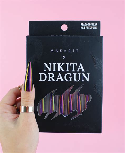 Makartt X Nikita Dragun Rich Bish Press Ons Glue On Nails You Nailed