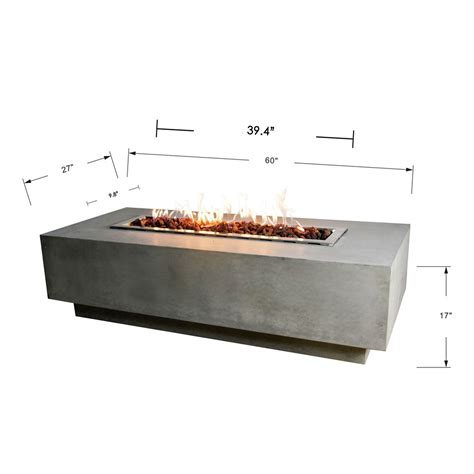 Check spelling or type a new query. Elementi Granville Fire Pit Table in 2020 | Fire pit table ...