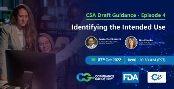 Fdas Draft Guidance Compliance Group