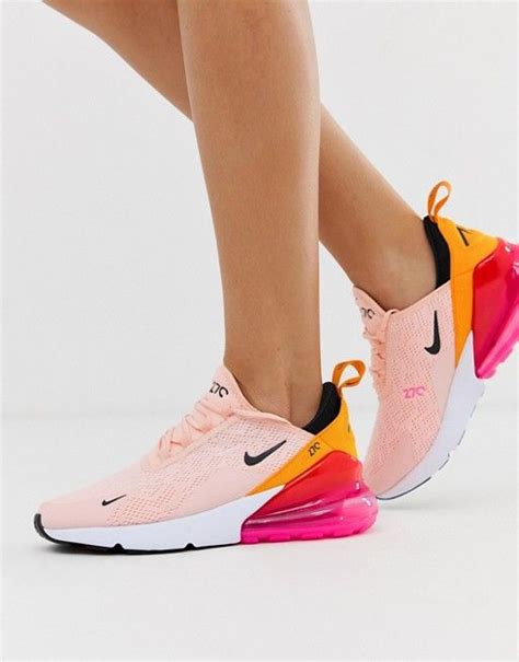 Nike Pink Air Max 270 Sneakers Asos Sneakers Fashion Trainers