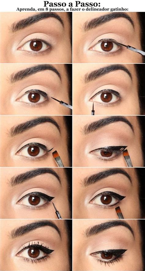 How to apply eyeliner step by step pictures. 10 Easy Step By Step Eyeliner Tutorials For Beginners - Makeup Tutorials | Styles Weekly