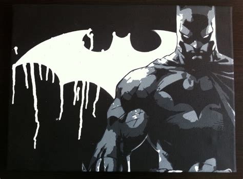 I Am The Night Batman Stencil By Prometteu On Deviantart