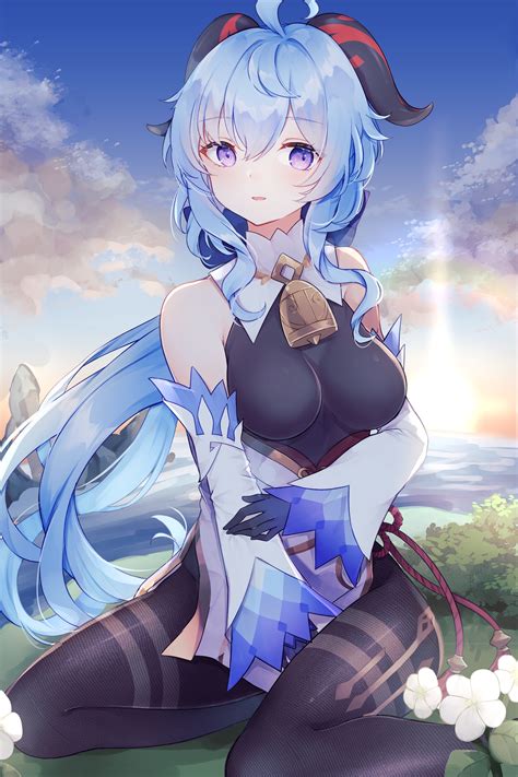 Explore tweets of 不见星空 @bujianxingkong on twitter. 原神【甘雨】 壁紙 | tsundora.com