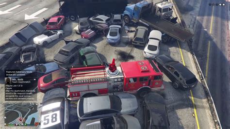Grand Theft Auto V Firetruck For The Win Youtube