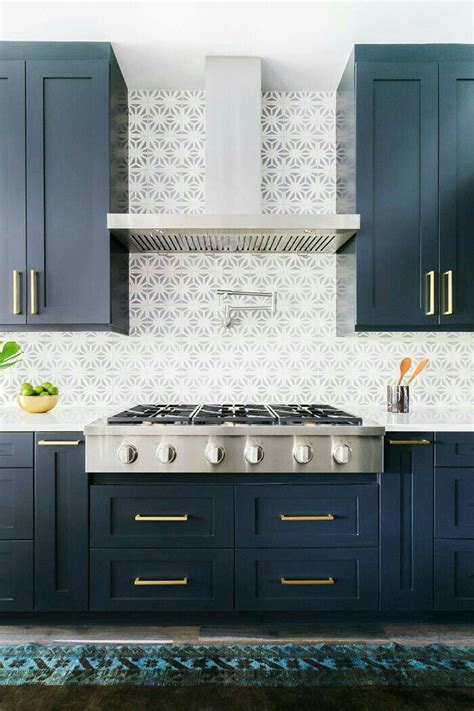 Navy Cabinets Bett Design Modern Modern Kitchen Design Interior