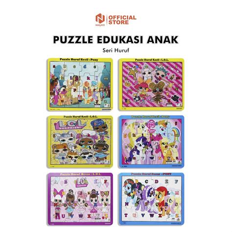 Jual Puzzle Edukasi Anak Puzzle Anak Mainan Edukasi Untuk Anak Seri