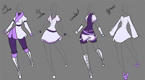 February Commissions 12 By Rika Dono On Deviantart Fashion Design