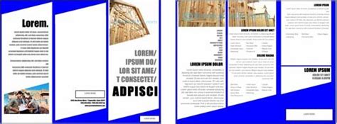 When designing the absolute brochure for your academic project or thing venture. بروشور جاهز وورد