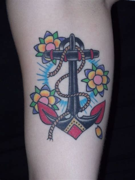 Anchor Tattoowould Change The Colors Tattoo Pinterest Tattoos